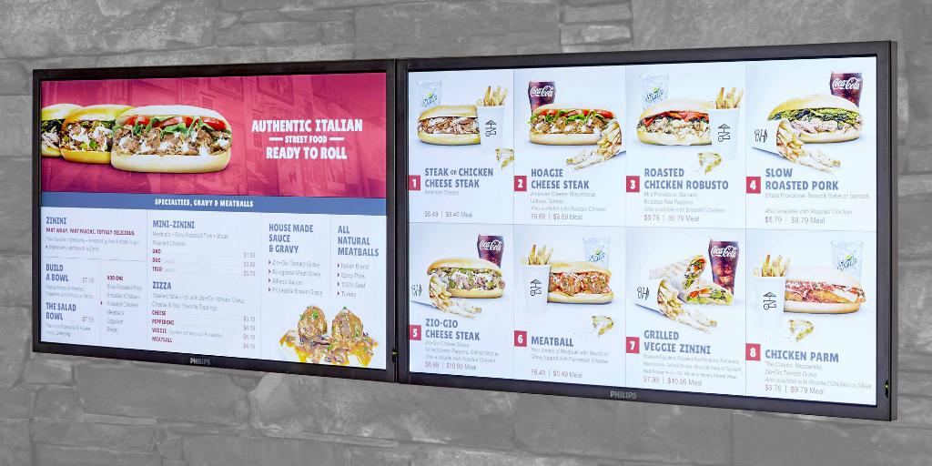 Show menu discount